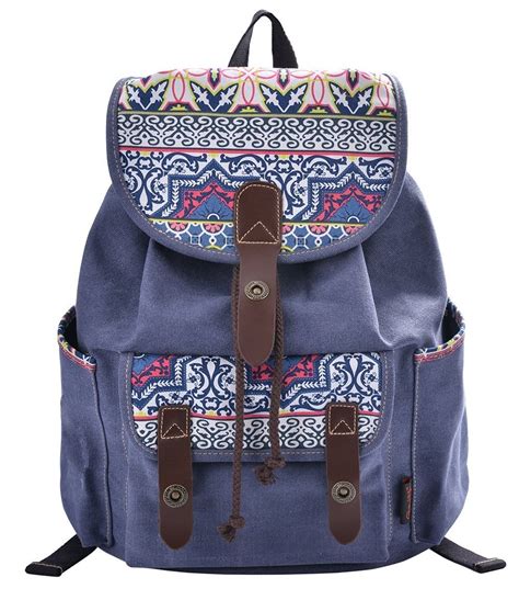 sac a dos femme tissu gris chine